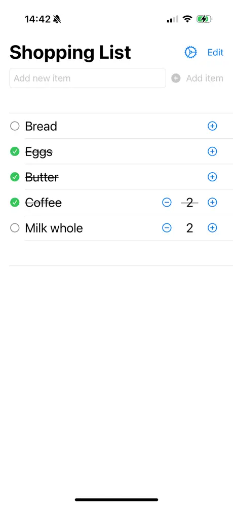 BestList Shopping List Screenshot 1
